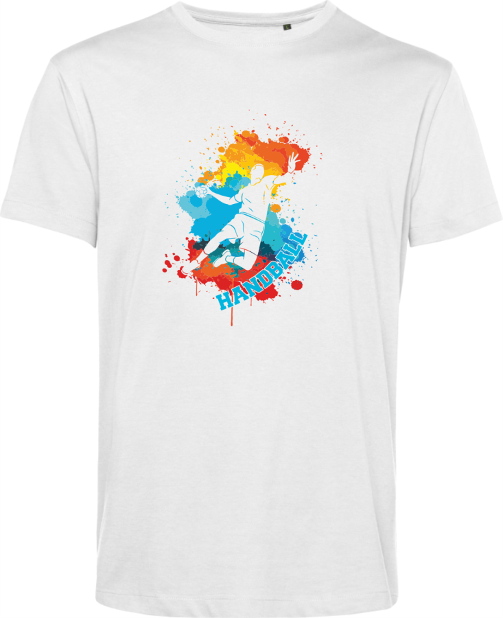 Handball T-Shirt Weiß
